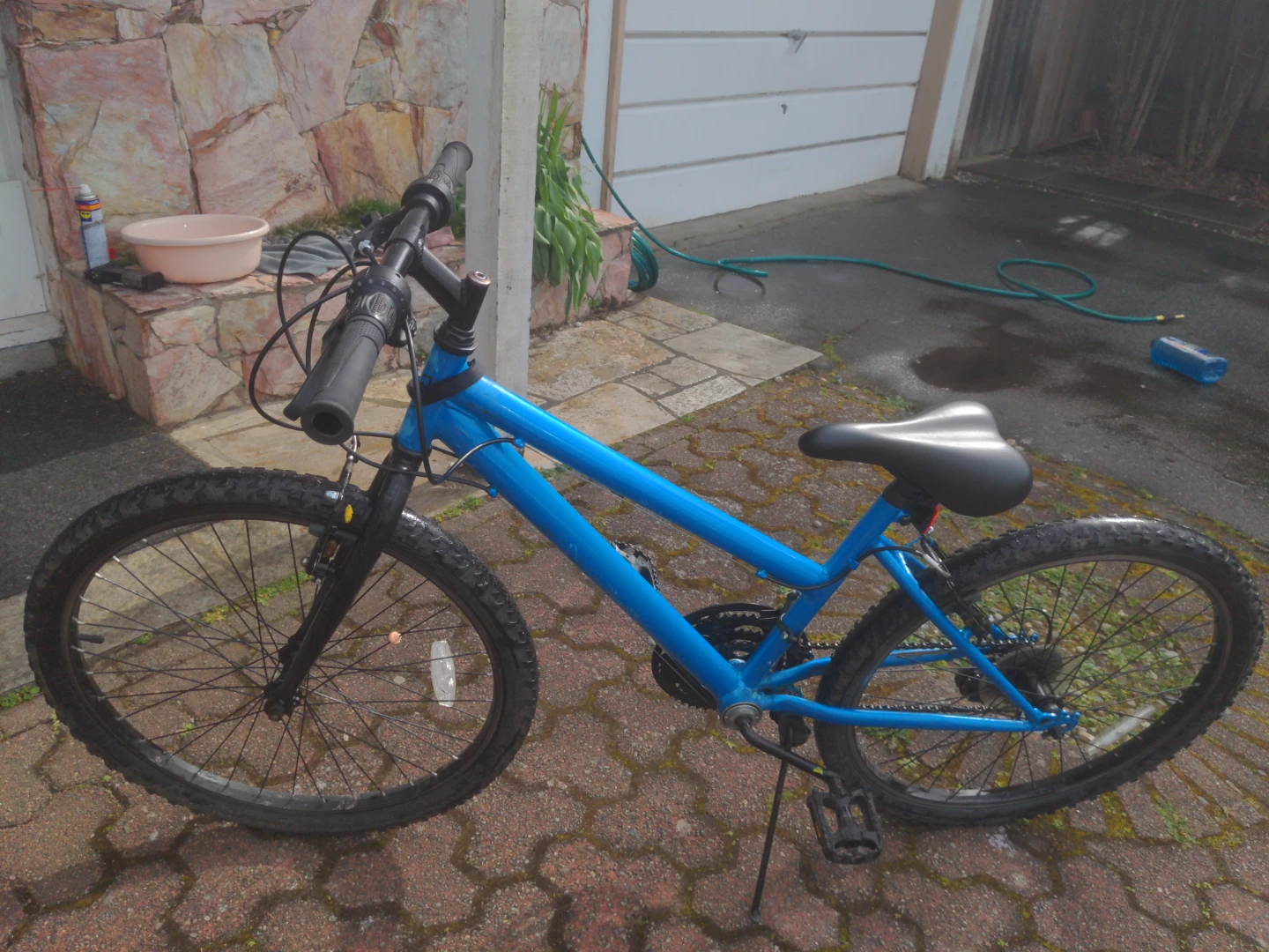 Blue Kids Mountain Bike