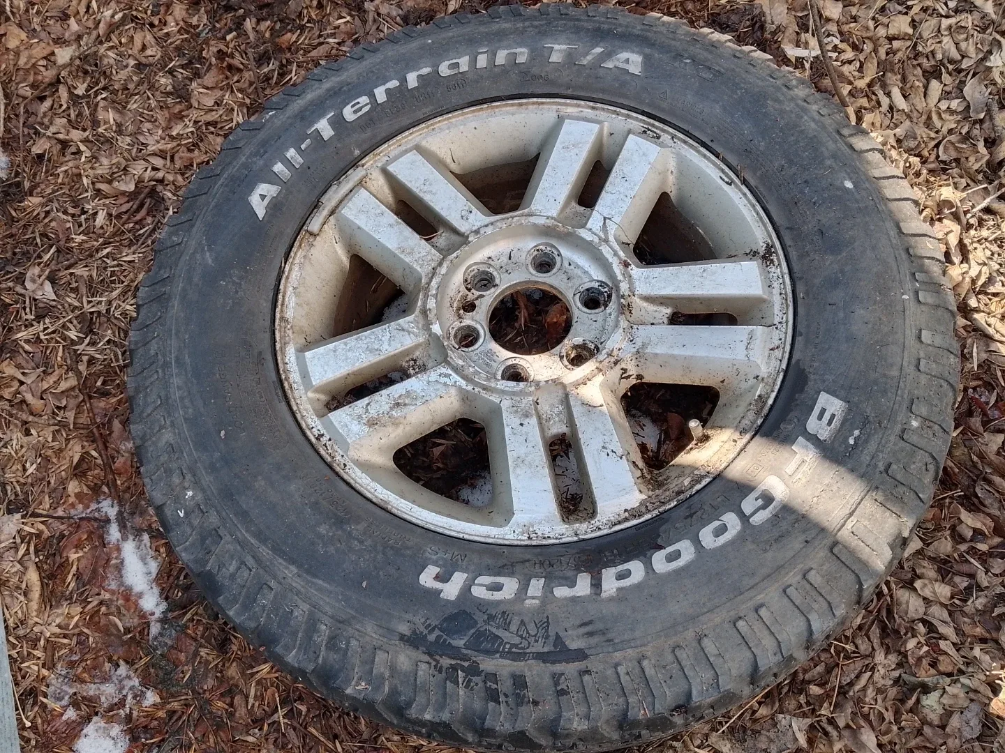 BFGoodrich All-Terrain T/A Tire and Rim