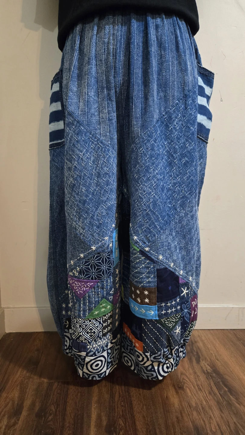 Stonewashed handcrafted denim - photo 2