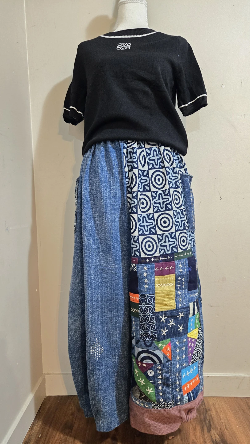 Stonewashed handcrafted denim - photo 5
