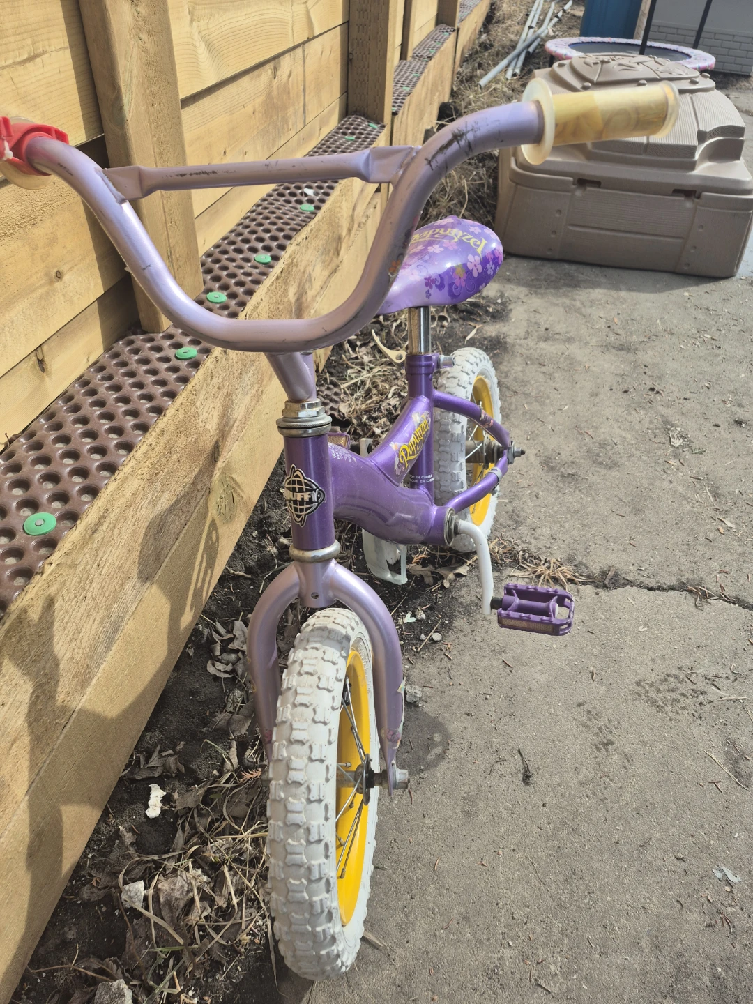 Kids Purple Princess Bicycle - photo 2