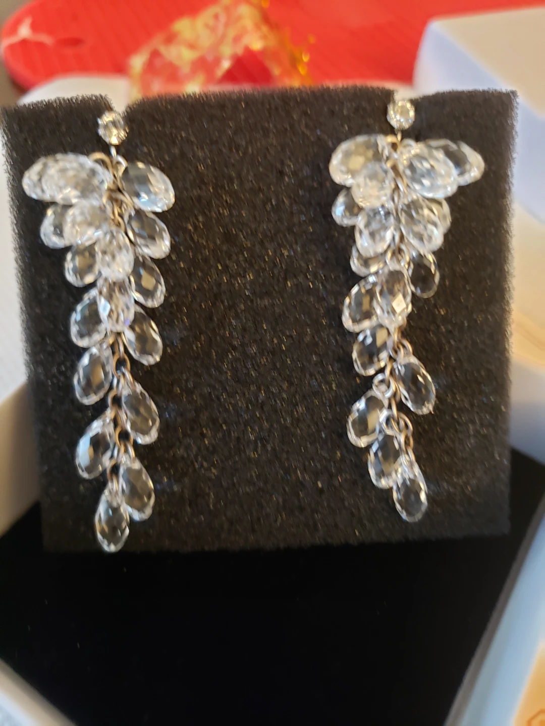Sparkle Crystal Drop Earrings