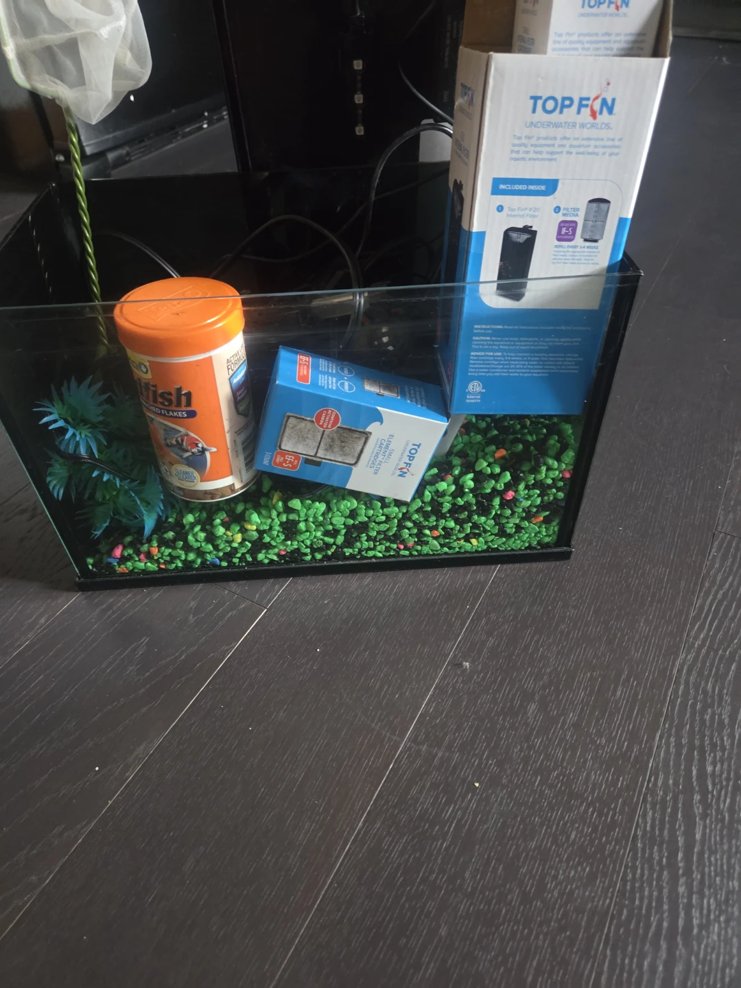 Small fish tank (5 gallons)