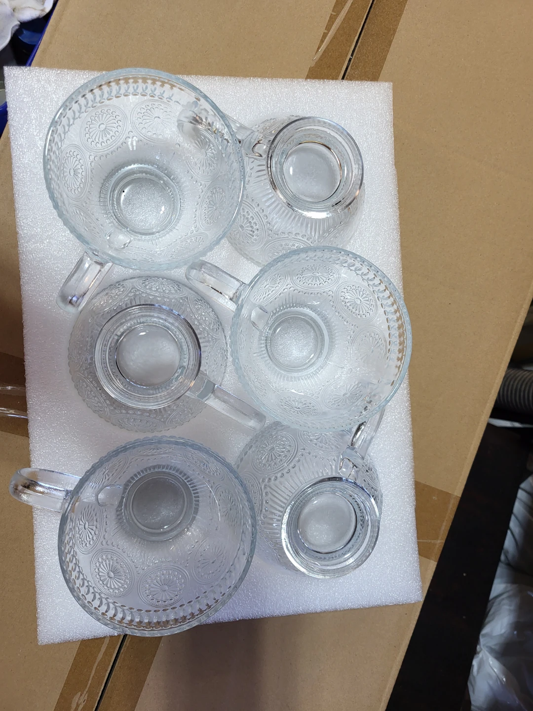 Mug and Saucer Set of 6