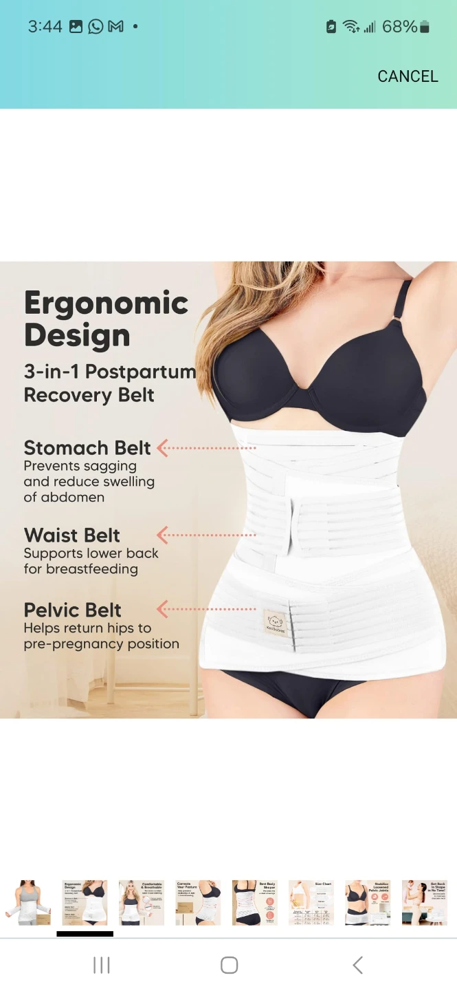 Postpartum Recovery Support Belt 3-in-1 - photo 2