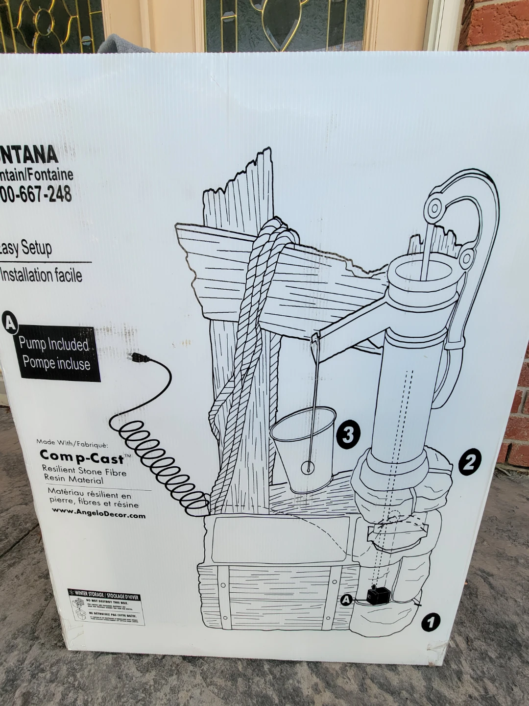 Angelo Décor Montana Outdoor Fountain - photo 3
