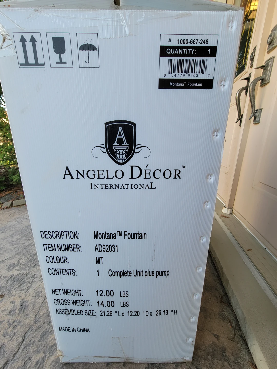 Angelo Décor Montana Outdoor Fountain - photo 4