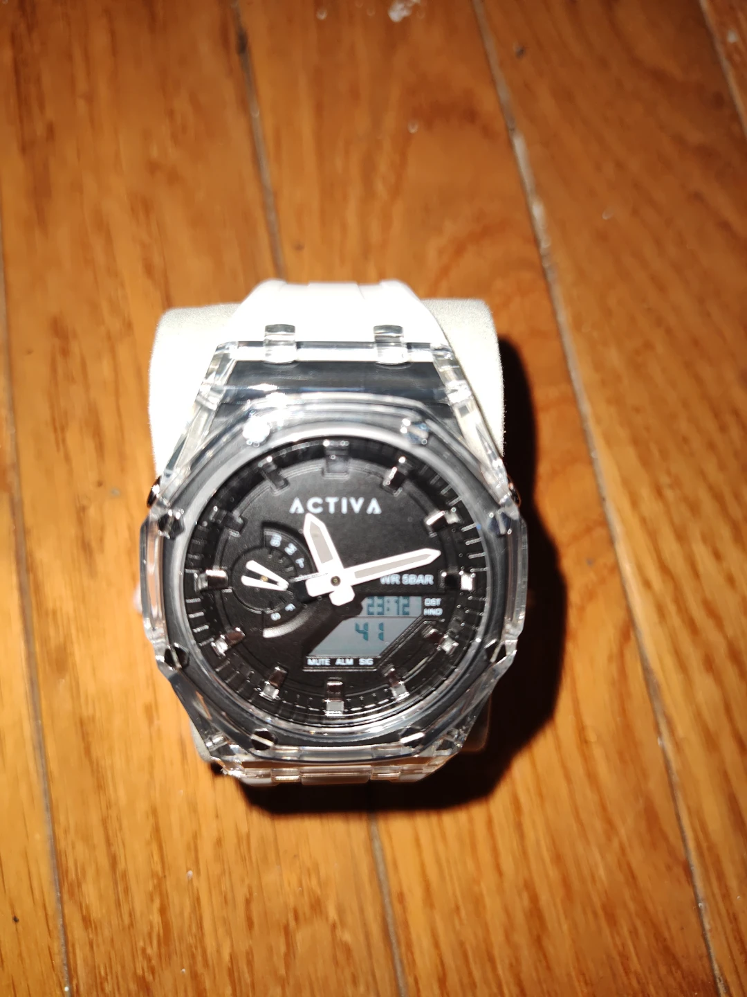 Activa X Invicta Men's Digital Watch - 44.2mm, White