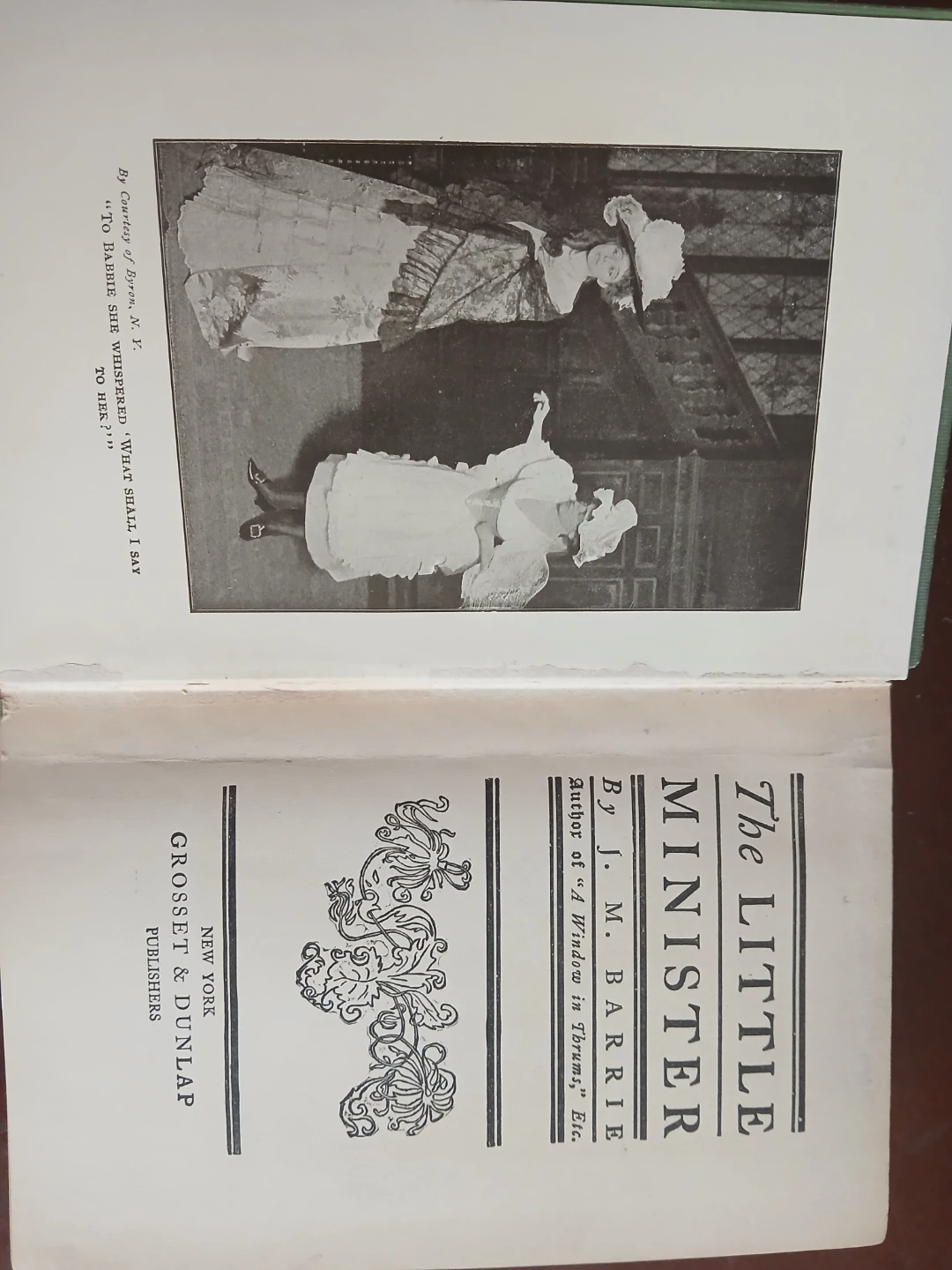 The Little Minister by J. M. Barrie - 1897 Edition - photo 2