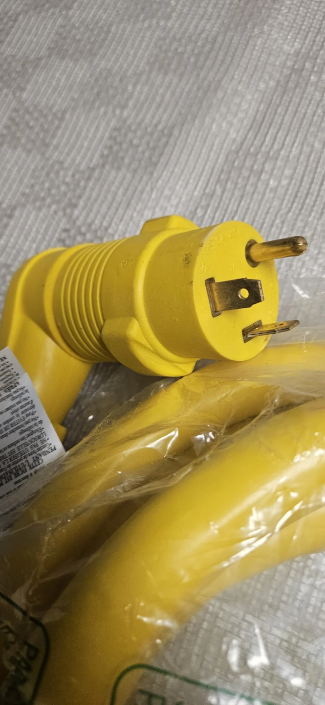 Yellow RV Power Extension Cord - photo 3