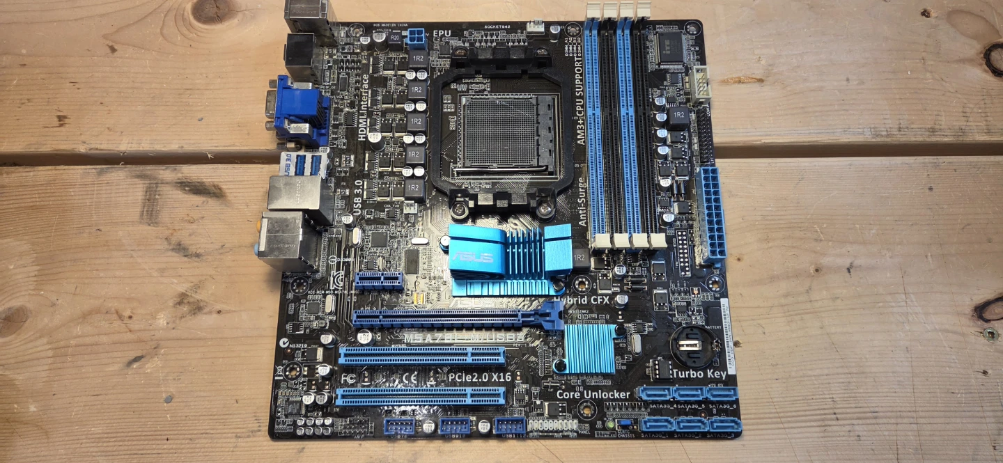 ASUS AM3+ Motherboard M5A78L-M/USB3