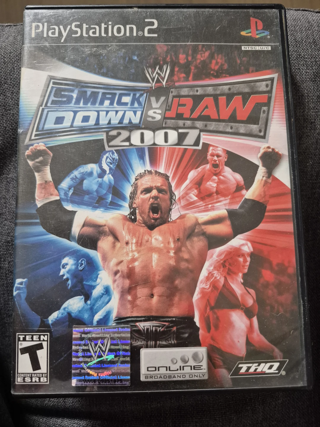 WWE SmackDown vs. Raw 2007 PlayStation 2 Game