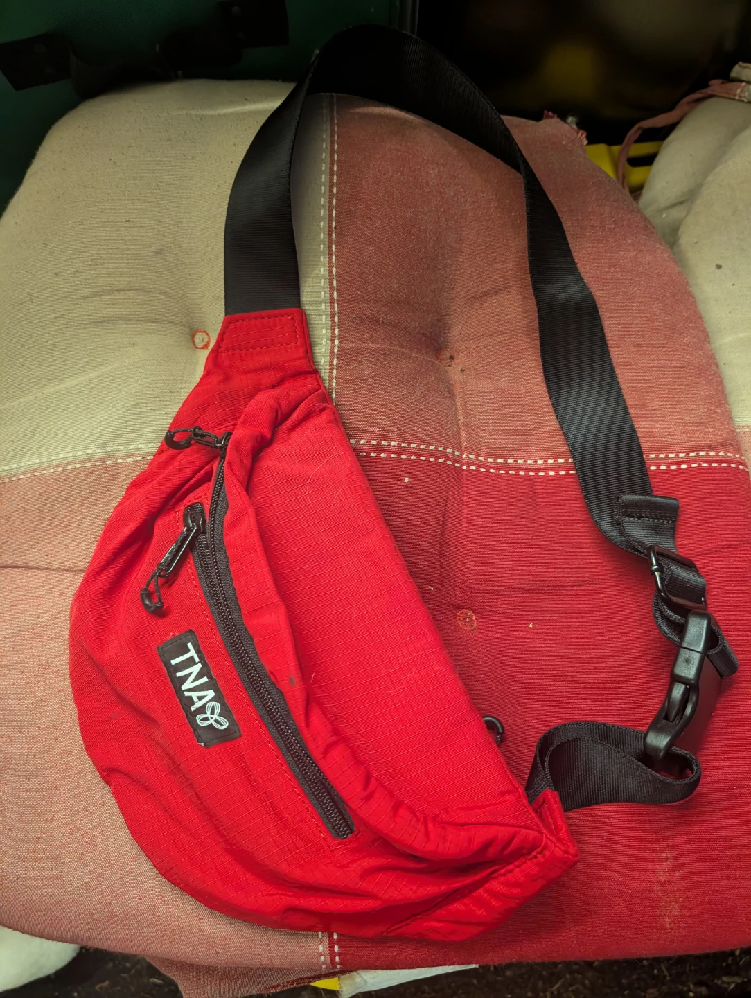 TNA Red Fanny Pack