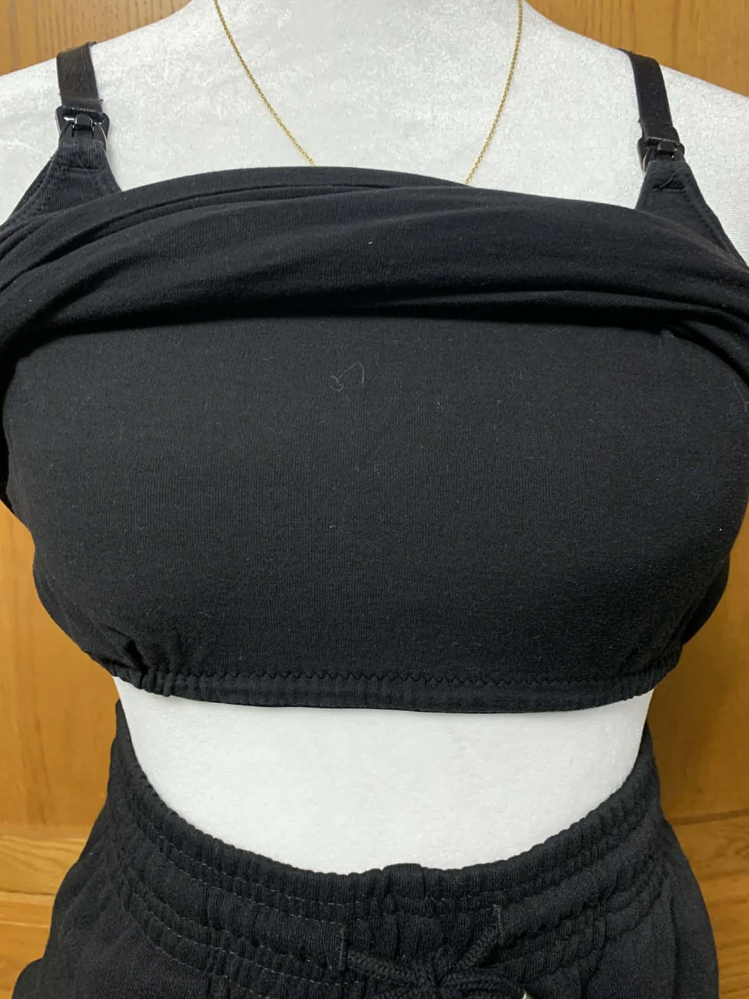 H&M Mama Black Nursing Tank Top - photo 3