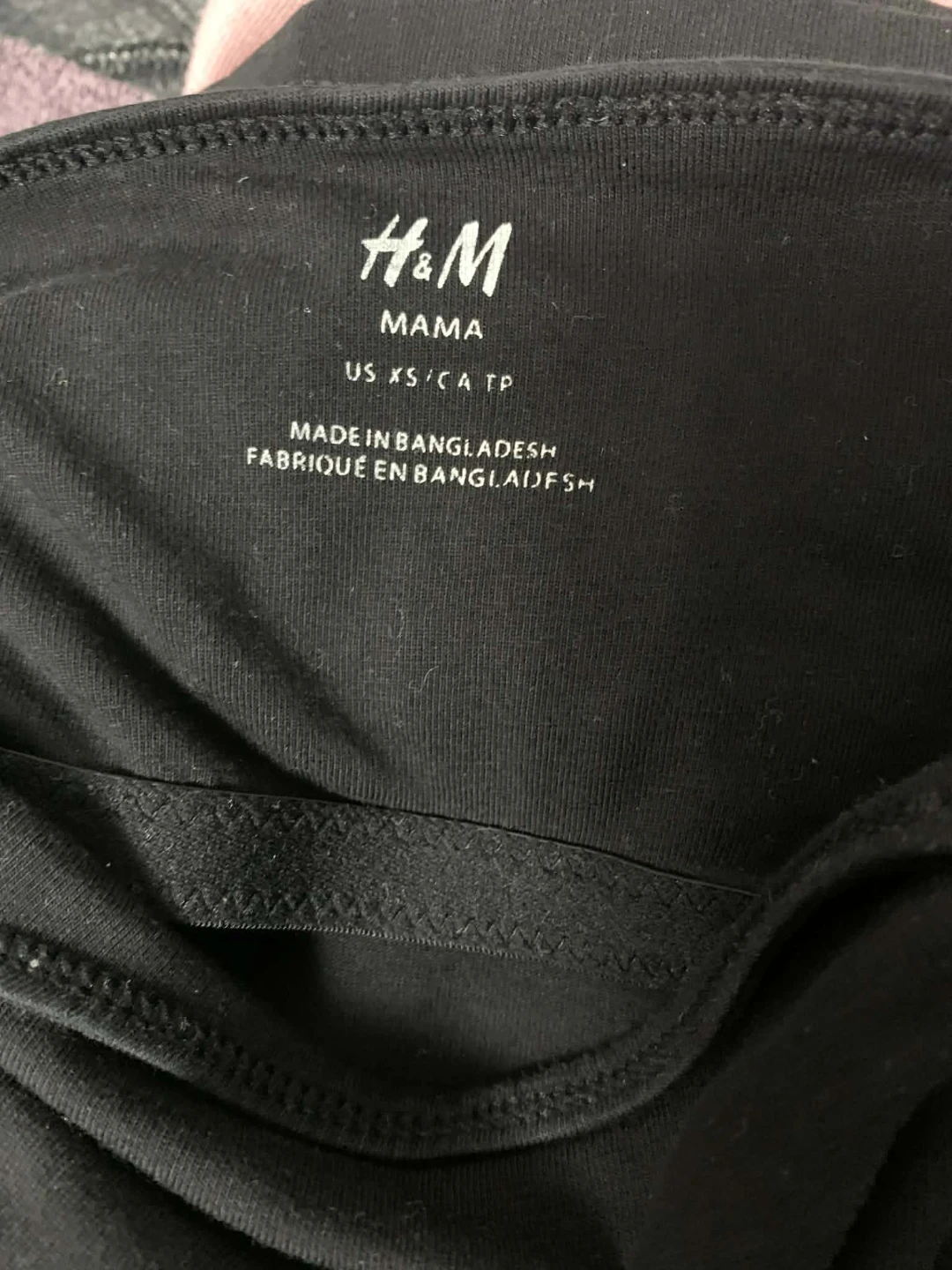 H&M Mama Black Nursing Tank Top - photo 4