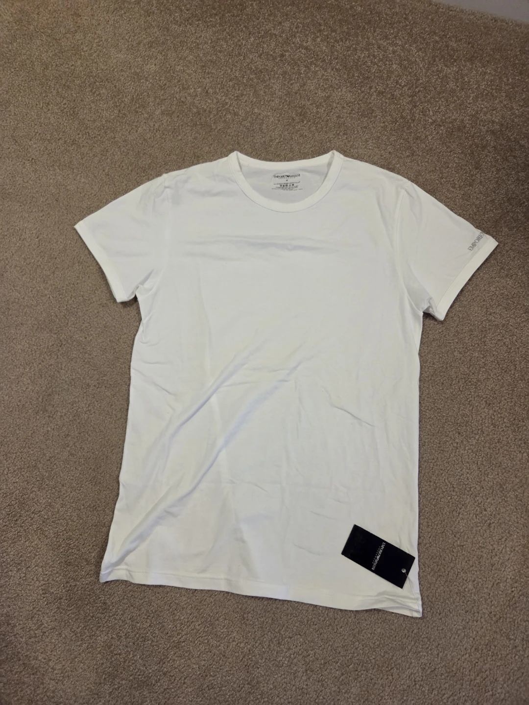 Emporio Armani White T-Shirt Size M