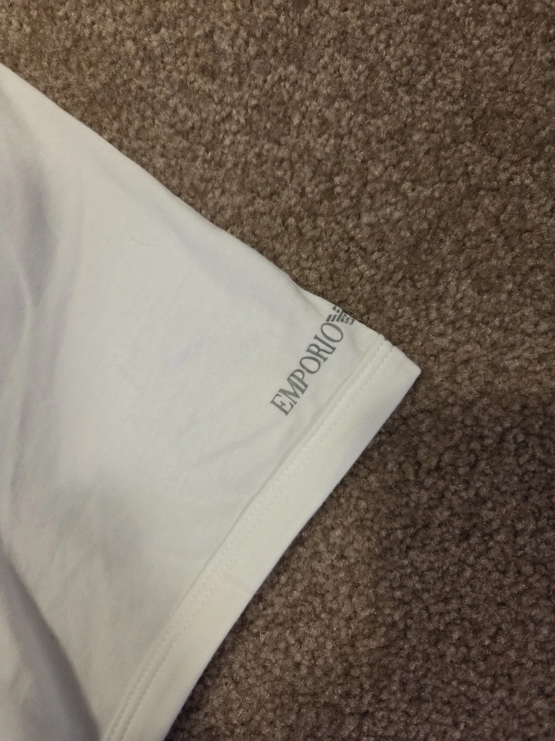 Emporio Armani White T-Shirt Size M - photo 4