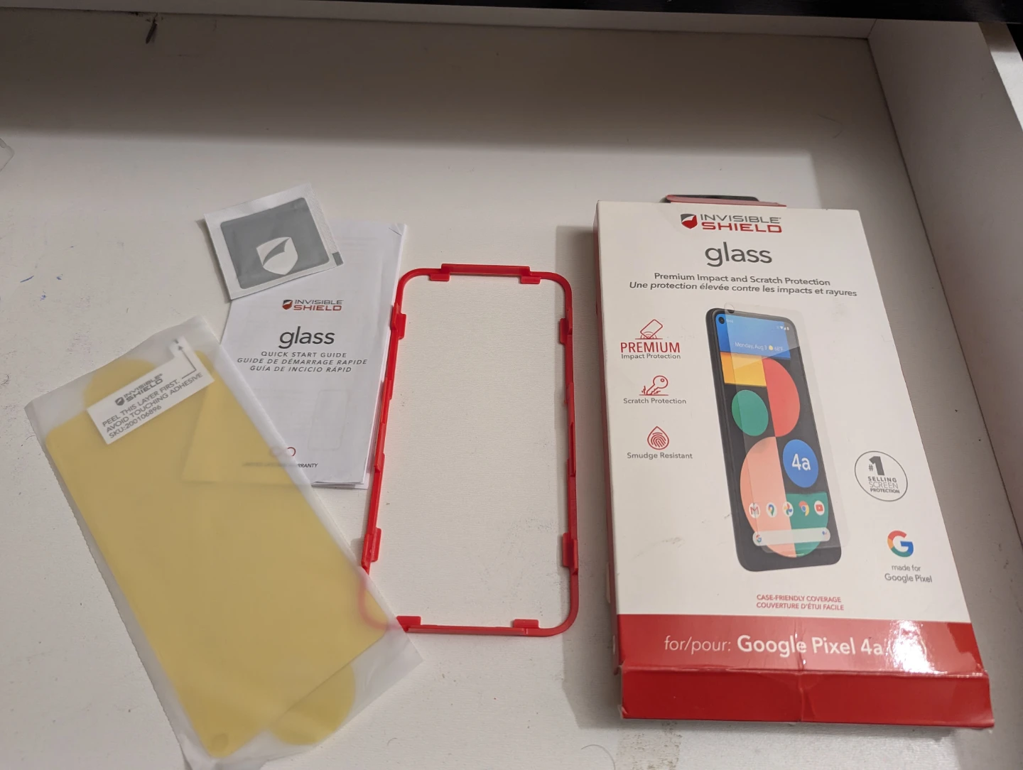 InvisibleShield Glass Screen Protector for Google Pixel 4a - photo 2