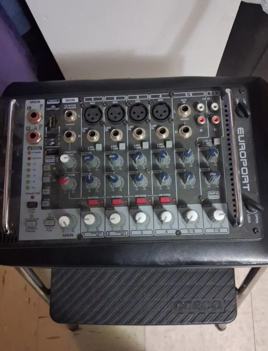Behringer Europort 8-Channel Mixer