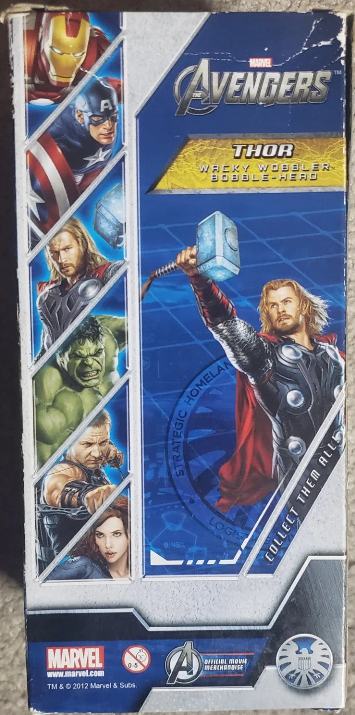 Thor Wacky Wobbler Bobble-Hero - photo 2
