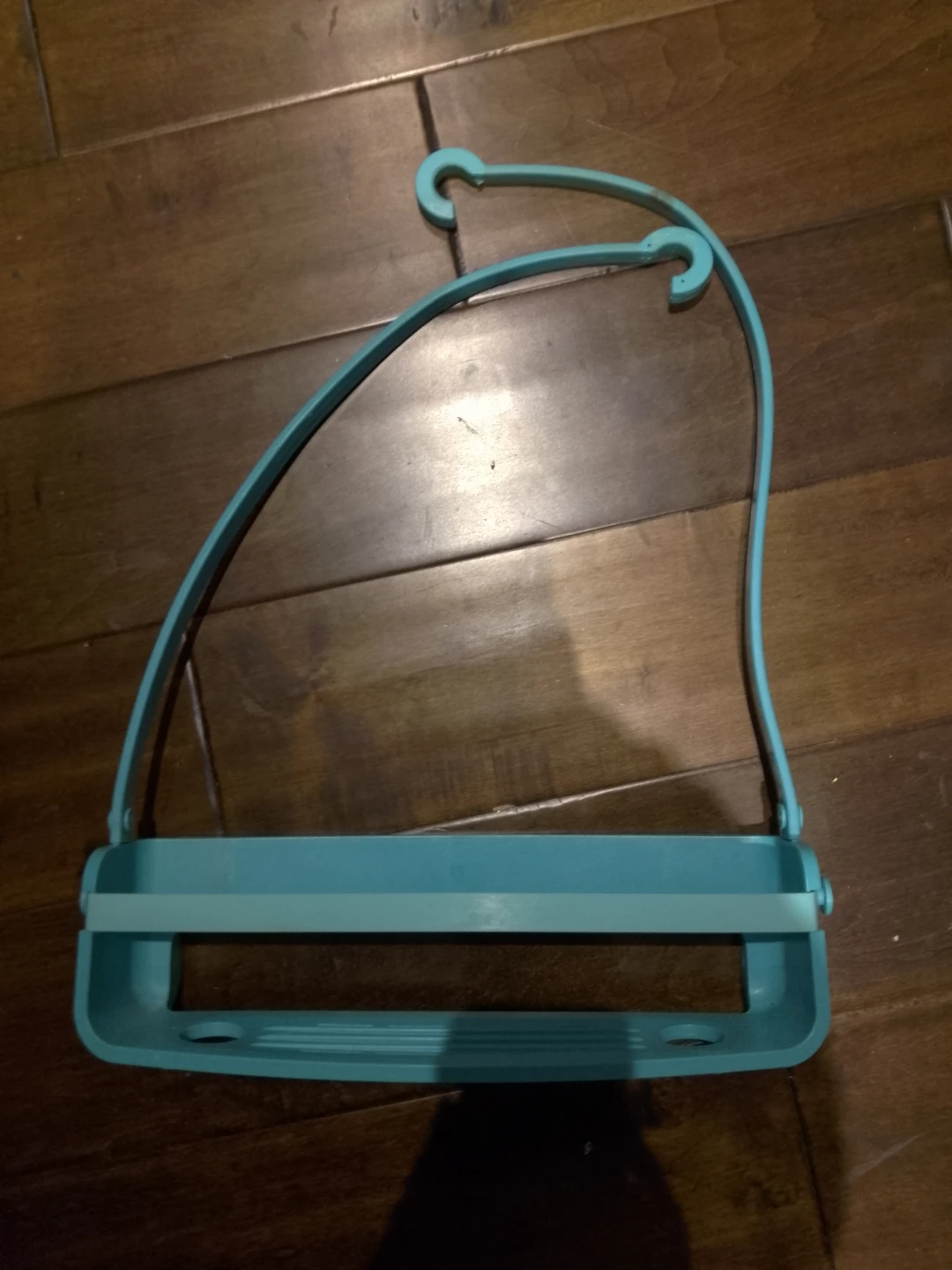 Aqua colour shower caddy