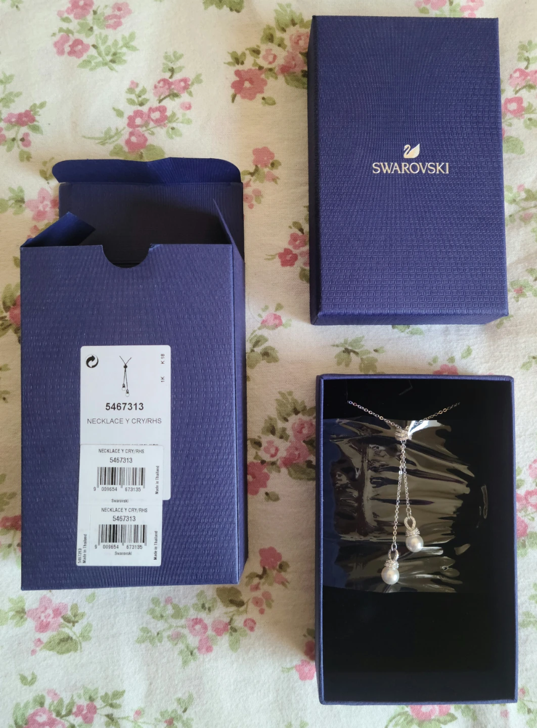 [BNIB] Swarovski Originally Y Necklace - Perfect Gift！
