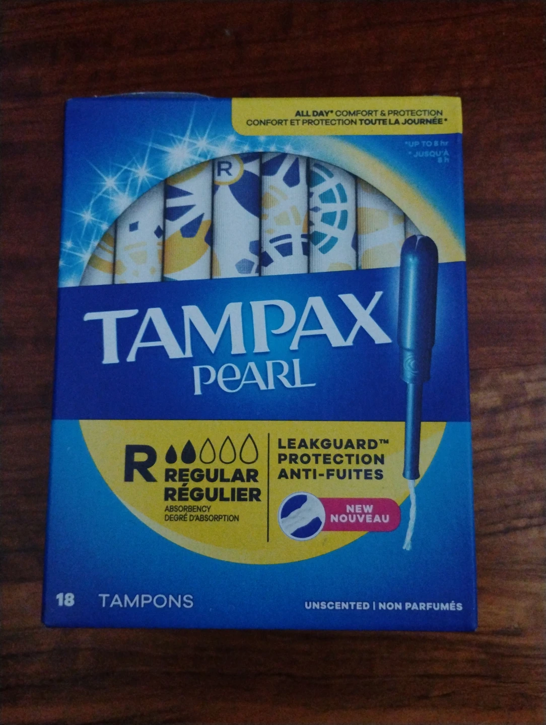 Tampax Pearl Regular Tampons - 18 Count