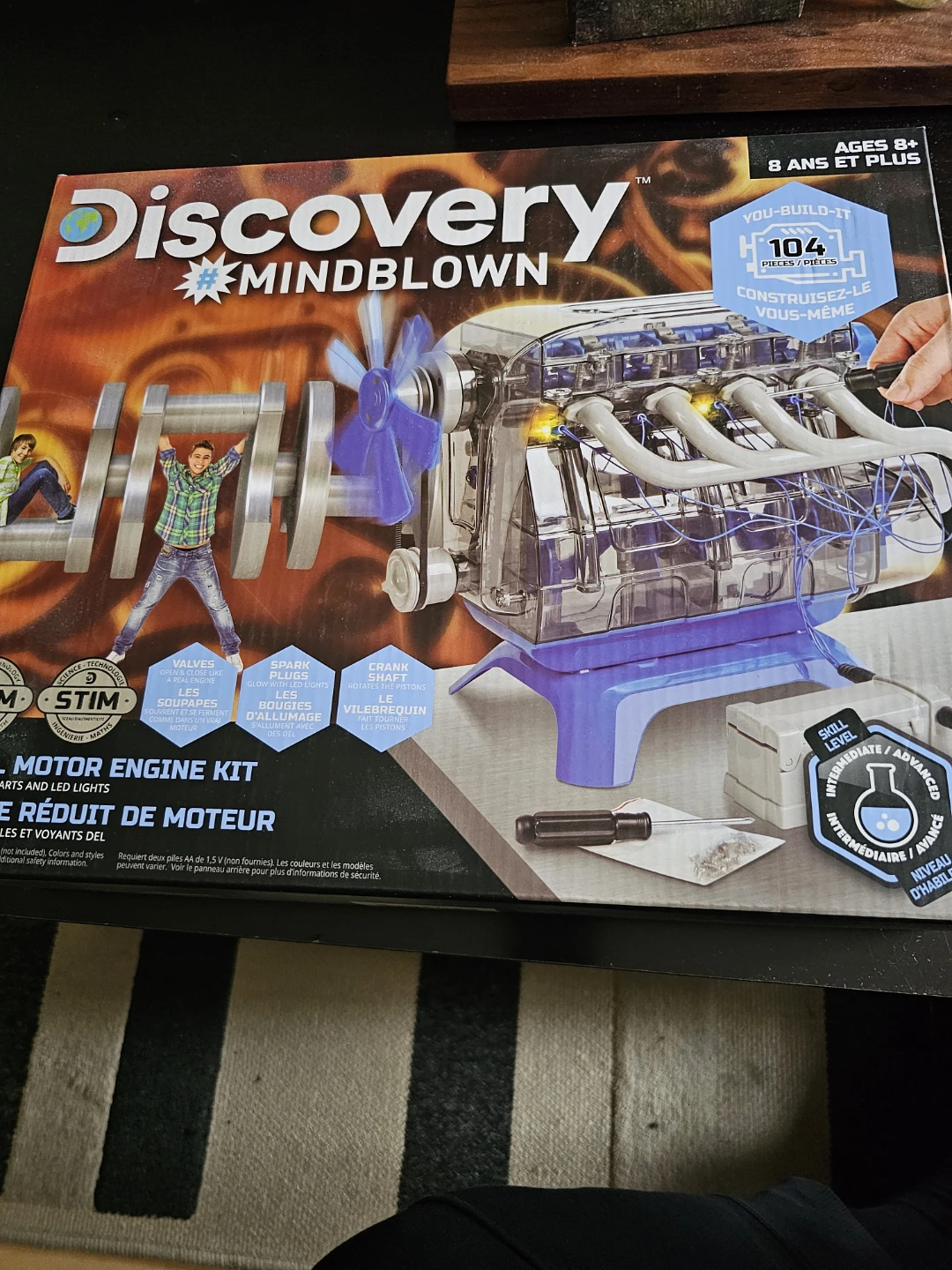 Discovery Mindblown Motor Engine Model Kit