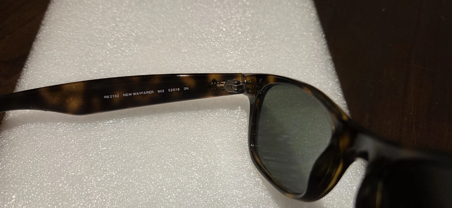 Ray-Ban RB 2132 New Wayfarer Sunglasses Tortoise Shell - photo 5