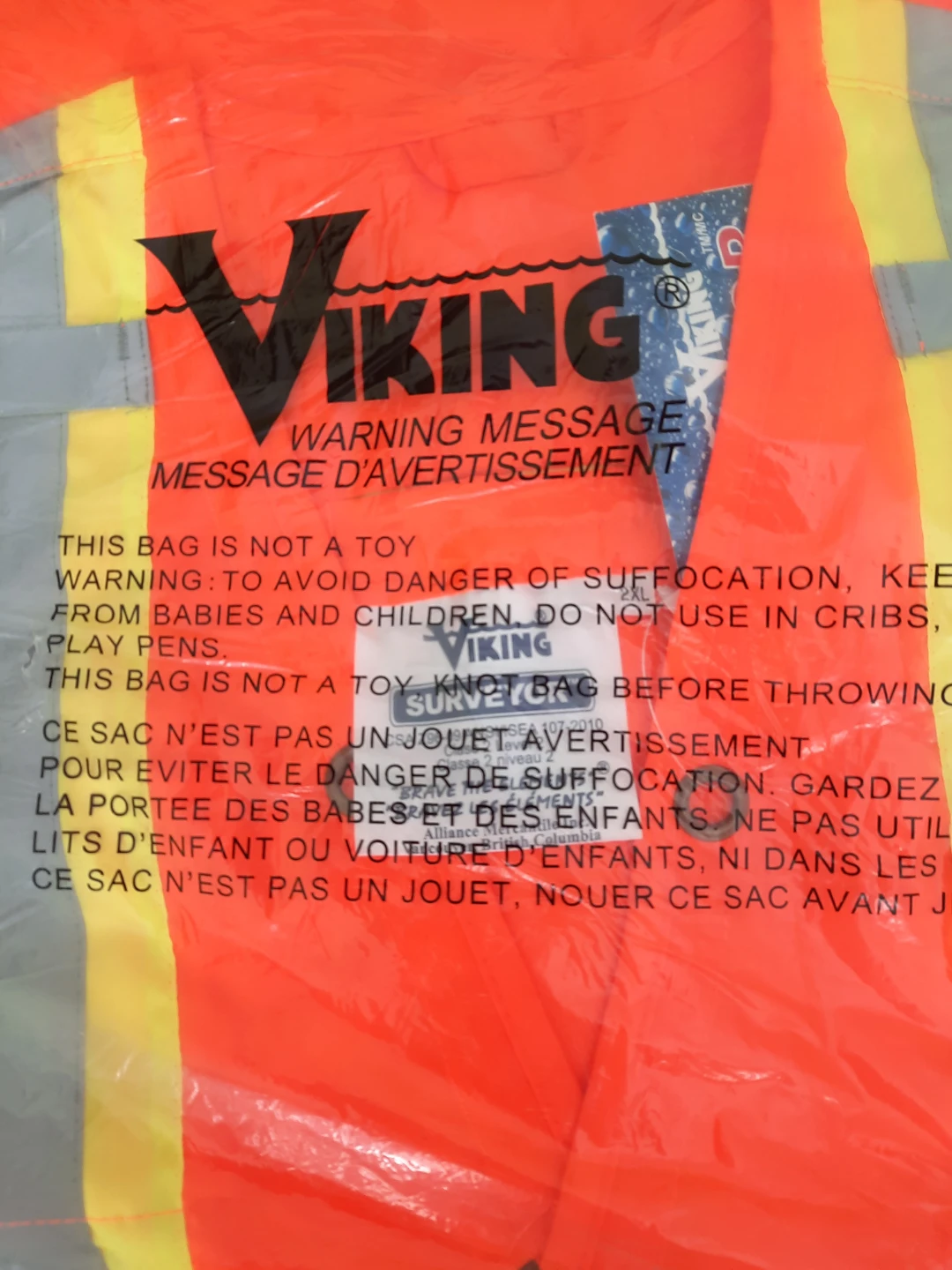 Viking High-Visibility Safety Vest - 2XL
