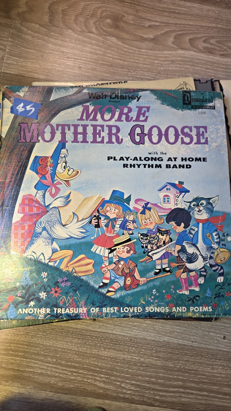 Walt Disney More Mother Goose Record