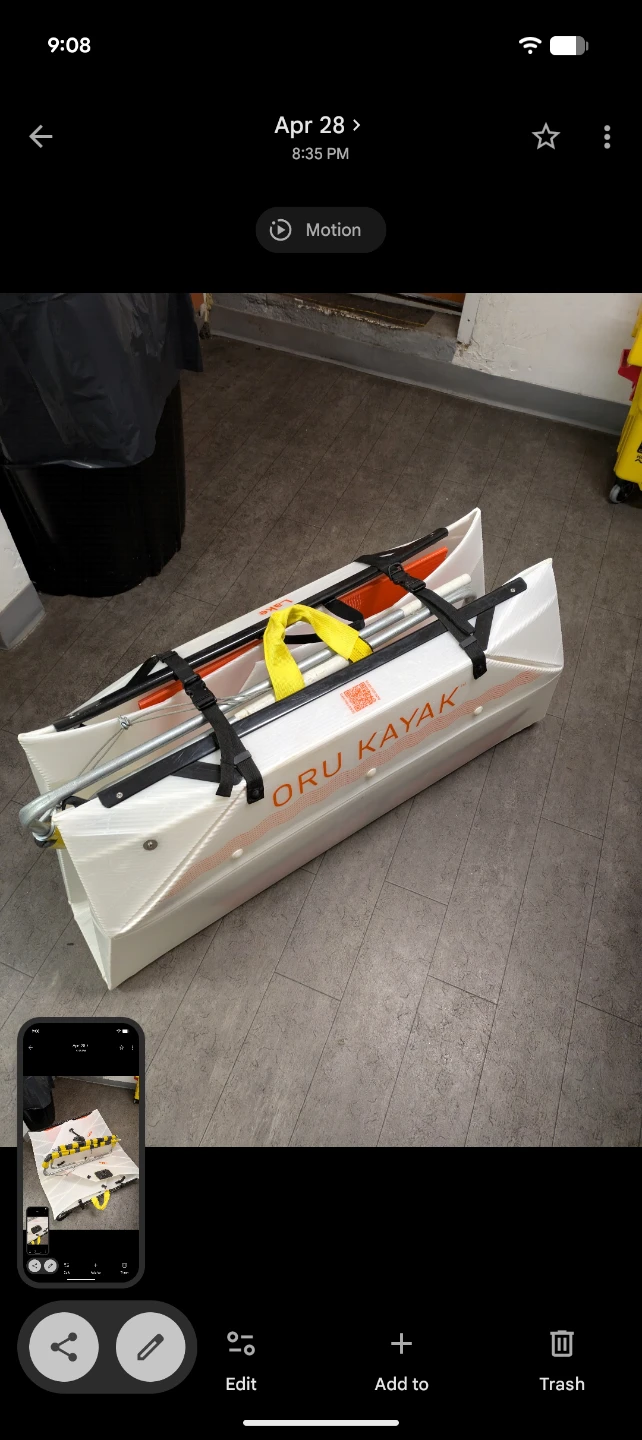 Oru Lake Sport Lightweight Foldable Kayak - photo 2