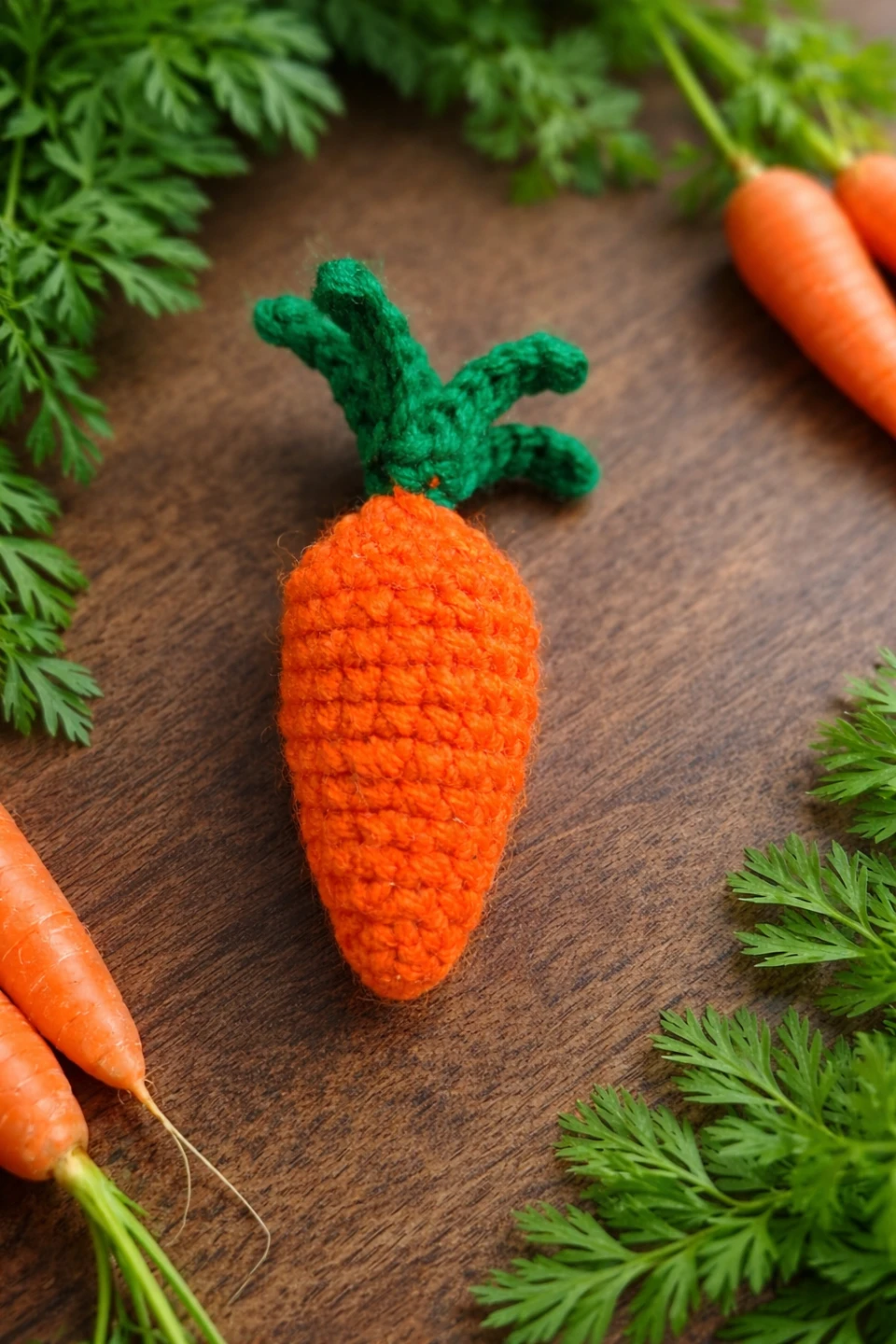 Crocheted Carrot Toy - photo 3