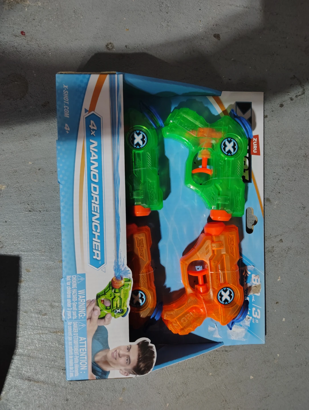 Zuru X-Shot Nano Drencher 4 Pack Water Guns