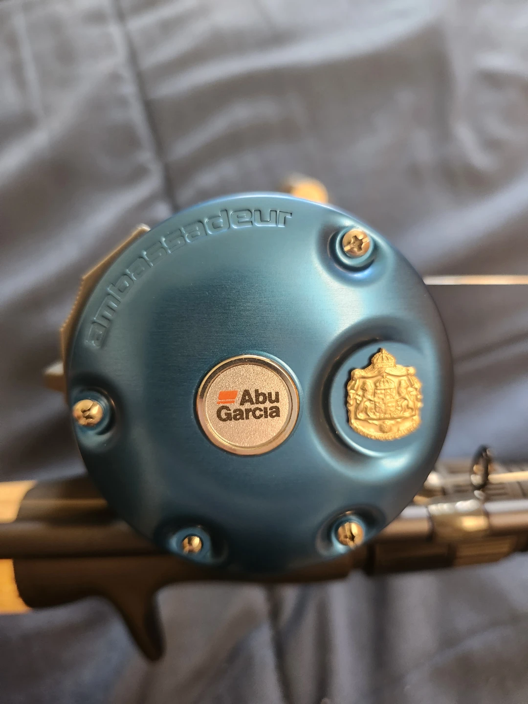 Abu Garcia Ambassadeur 6601C4 Fishing Reel with Pfluger Rod - photo 2