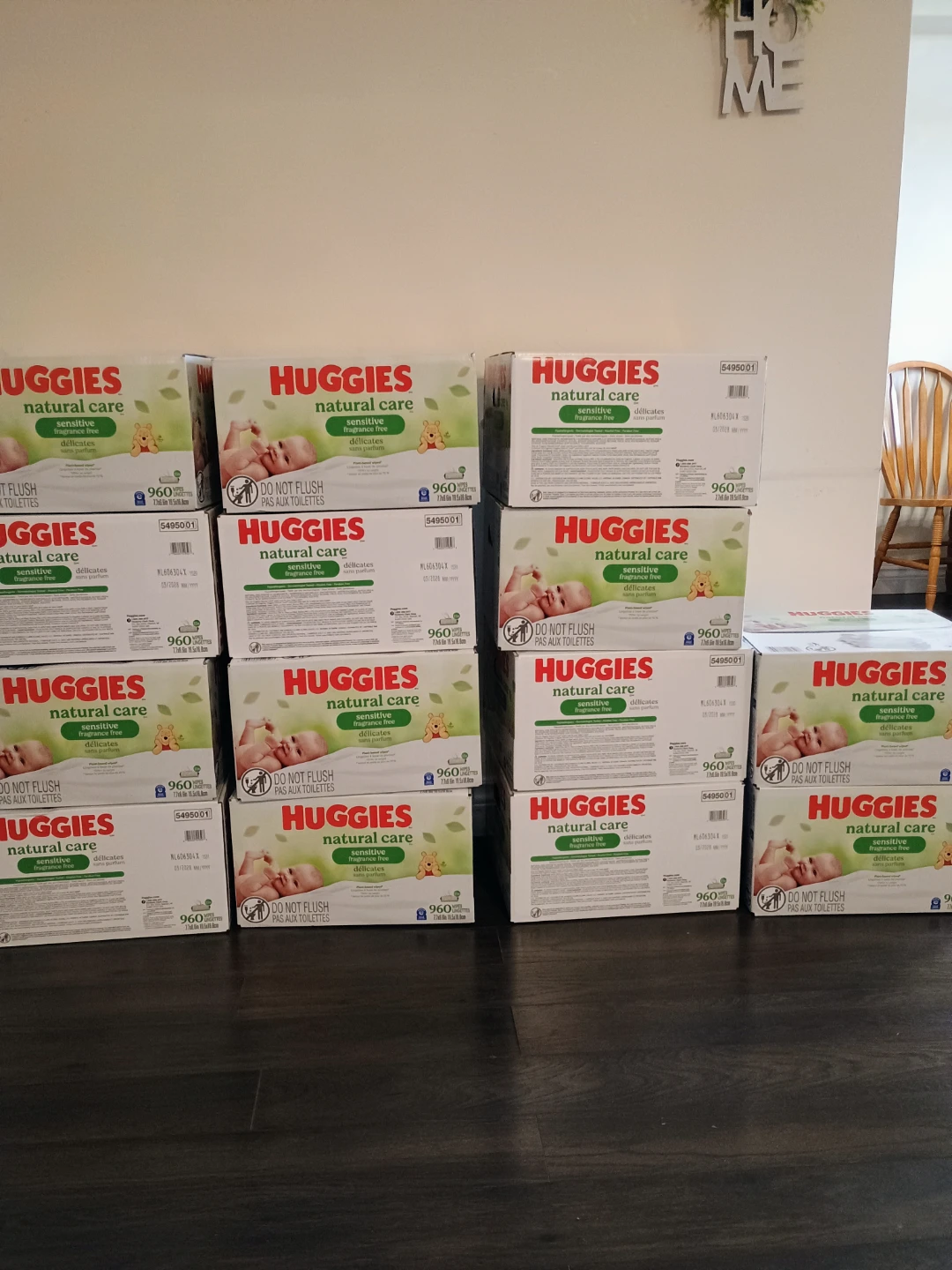 Huggies Natural Care Sensitive Wipes (15 Packs, 960 Wipes Total) - photo 2