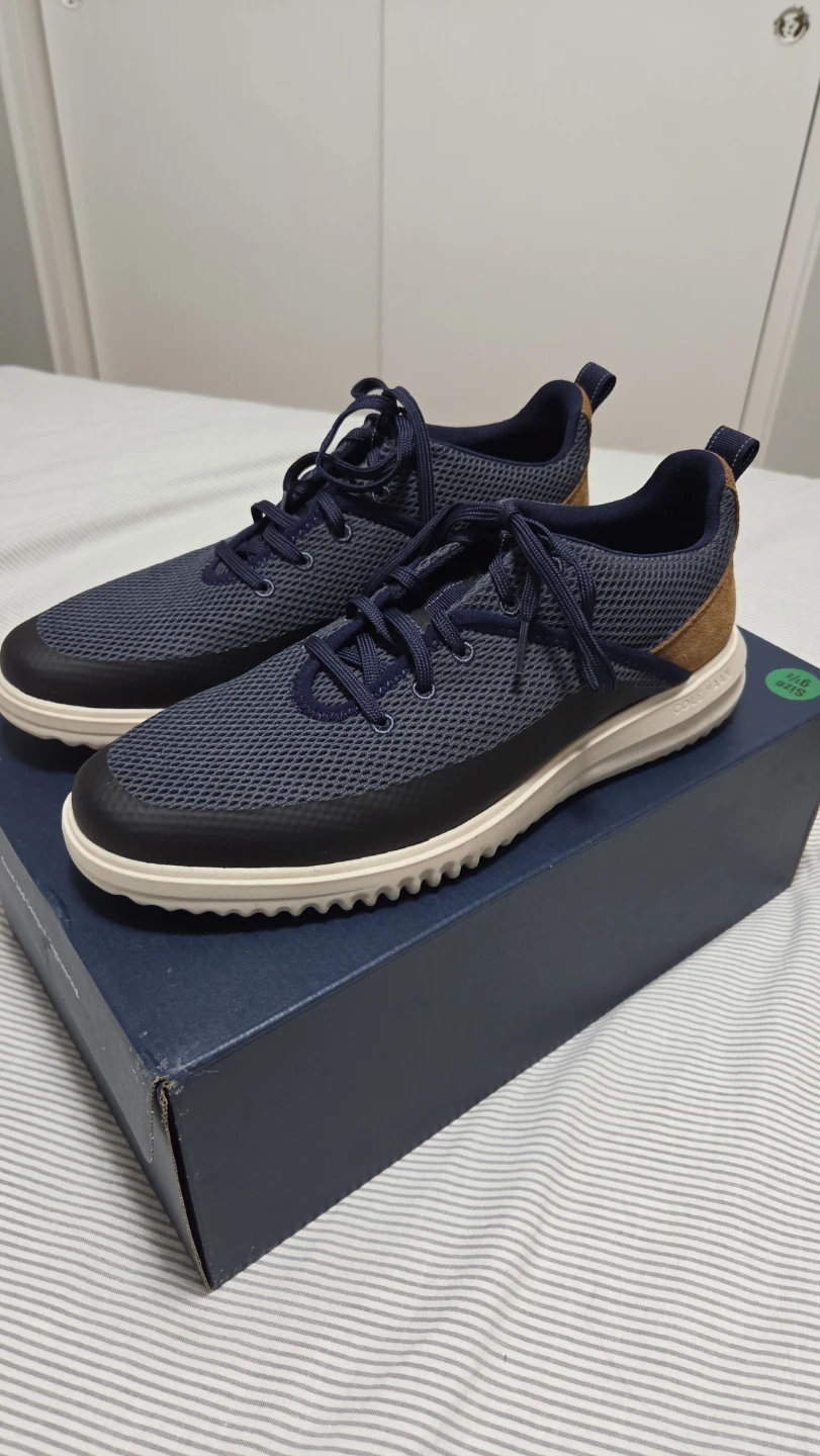 Cole Haan Navy Blue Casual Shoes Men Size 9.5 *new