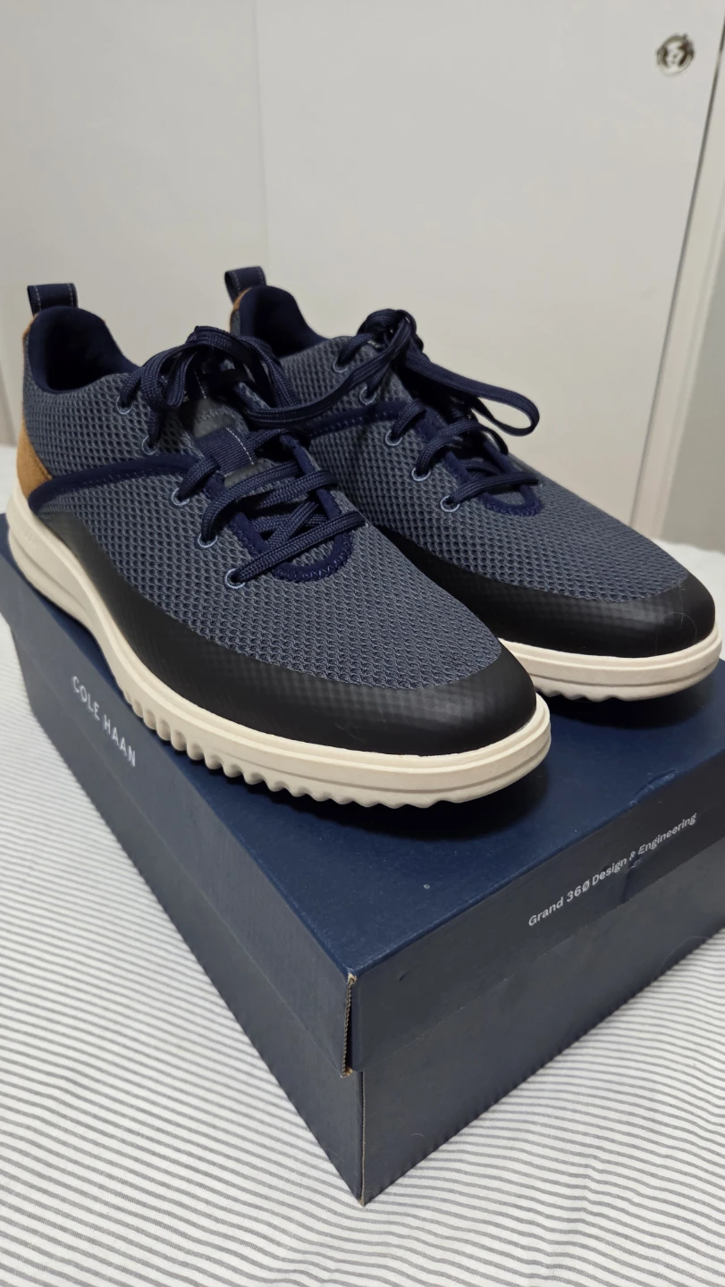 Cole Haan Navy Blue Casual Shoes Men Size 9.5 *new - photo 2