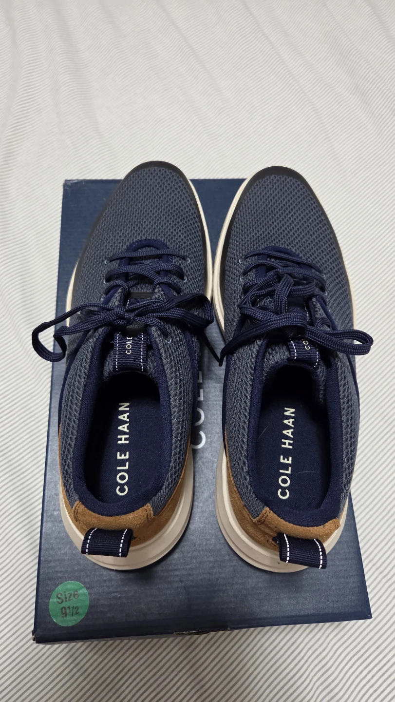 Cole Haan Navy Blue Casual Shoes Men Size 9.5 *new - photo 4