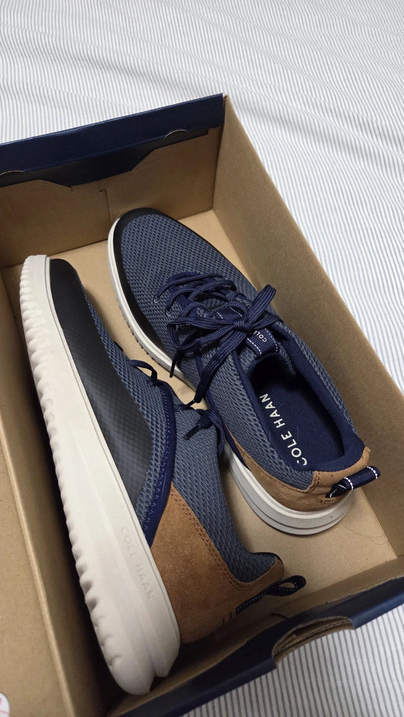 Cole Haan Navy Blue Casual Shoes Men Size 9.5 *new - photo 5
