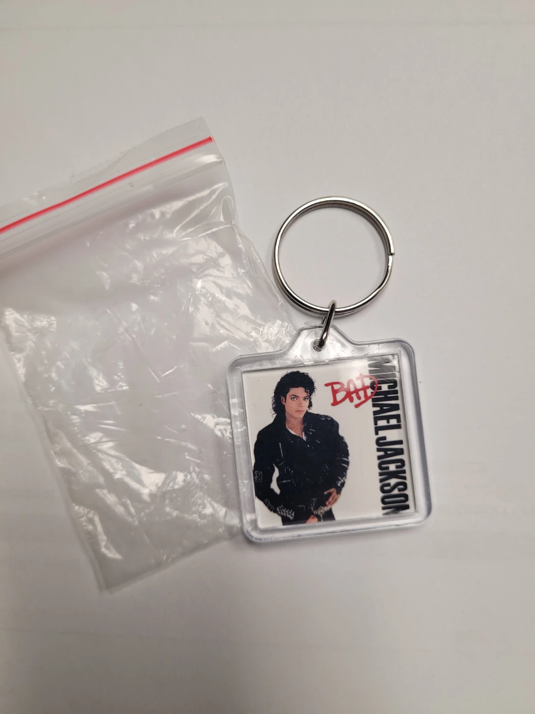 Michael Jackson BAD Keychain - photo 2