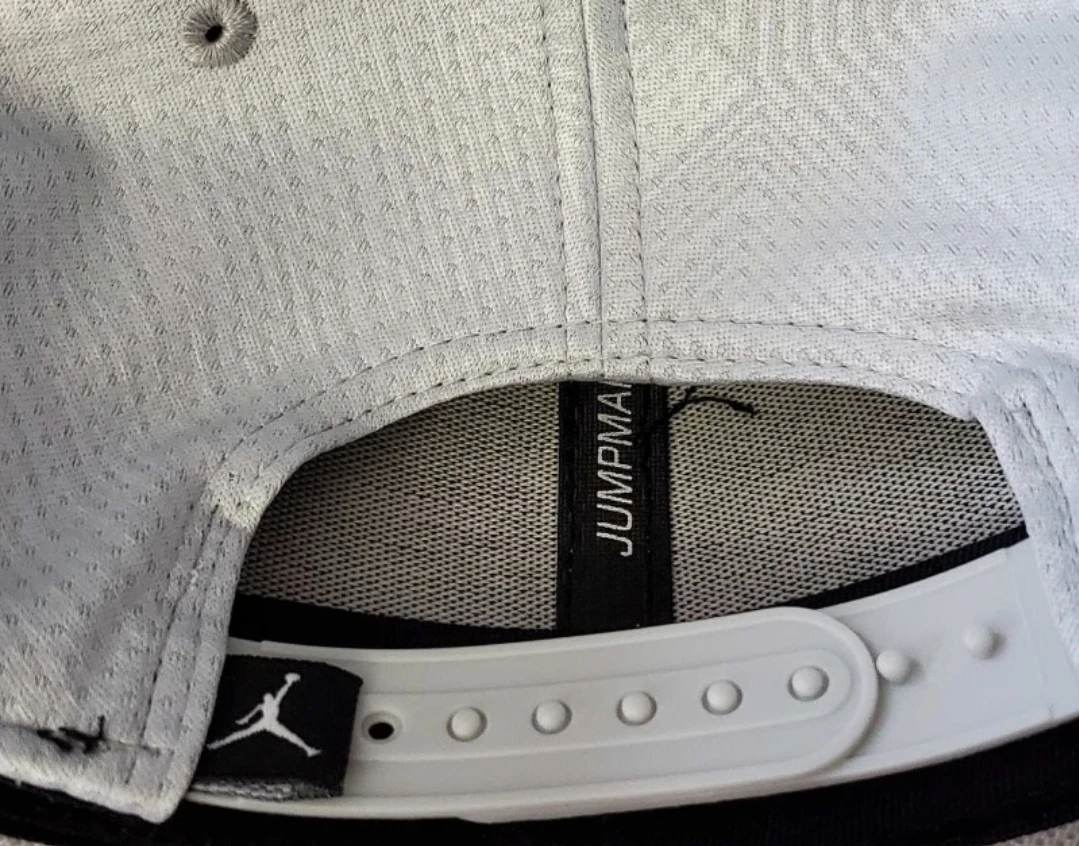 new early 2000's air jordan 11 cool grey gray snapback - photo 5