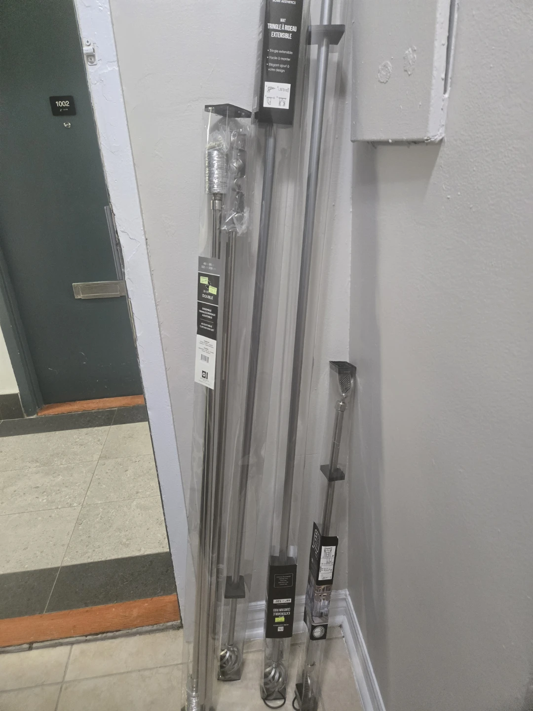 4 curtain rods sets - photo 2