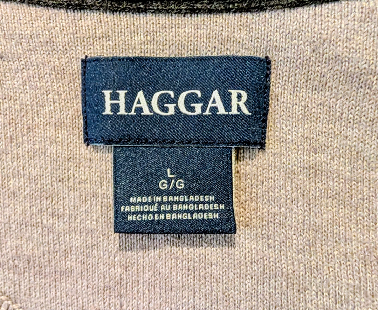 Haggar Men's Sleeveless V-Neck Sweater Vest Size L - photo 4