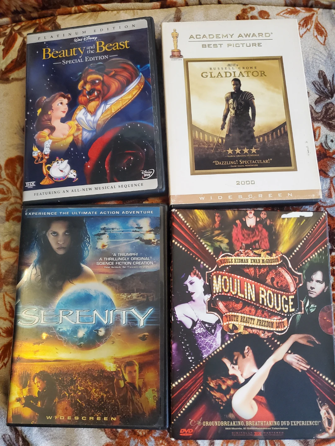 Four Dvds