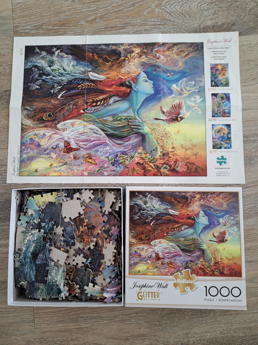 Buffalo Josephine Wall 1000 Piece Glitter Edition Puzzle - photo 2