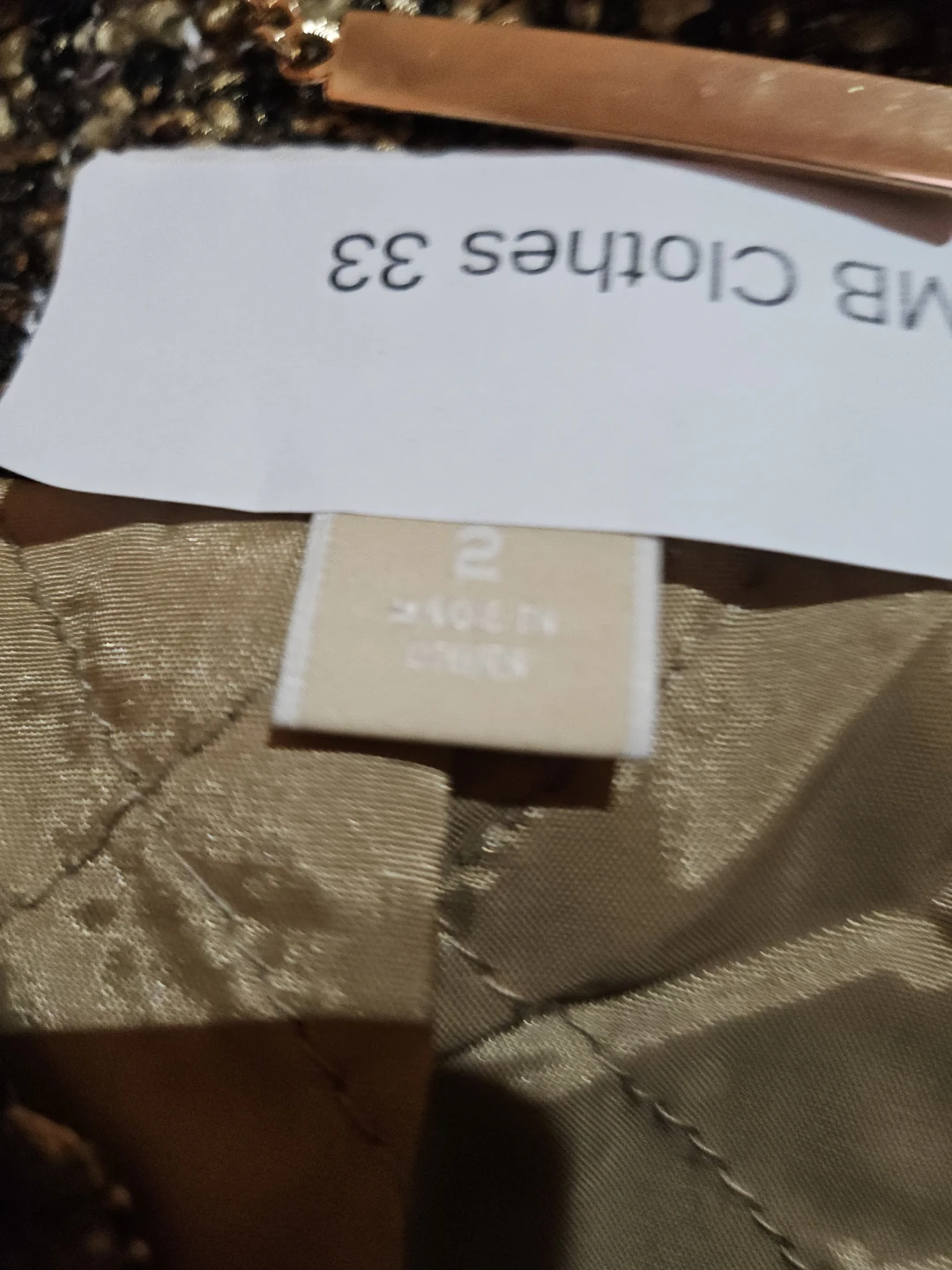 Michael Kors Tweed Jacket Size 2 - photo 4