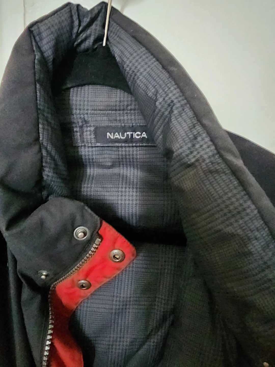 Nautica Puffer Jacket - Red and Black - photo 5