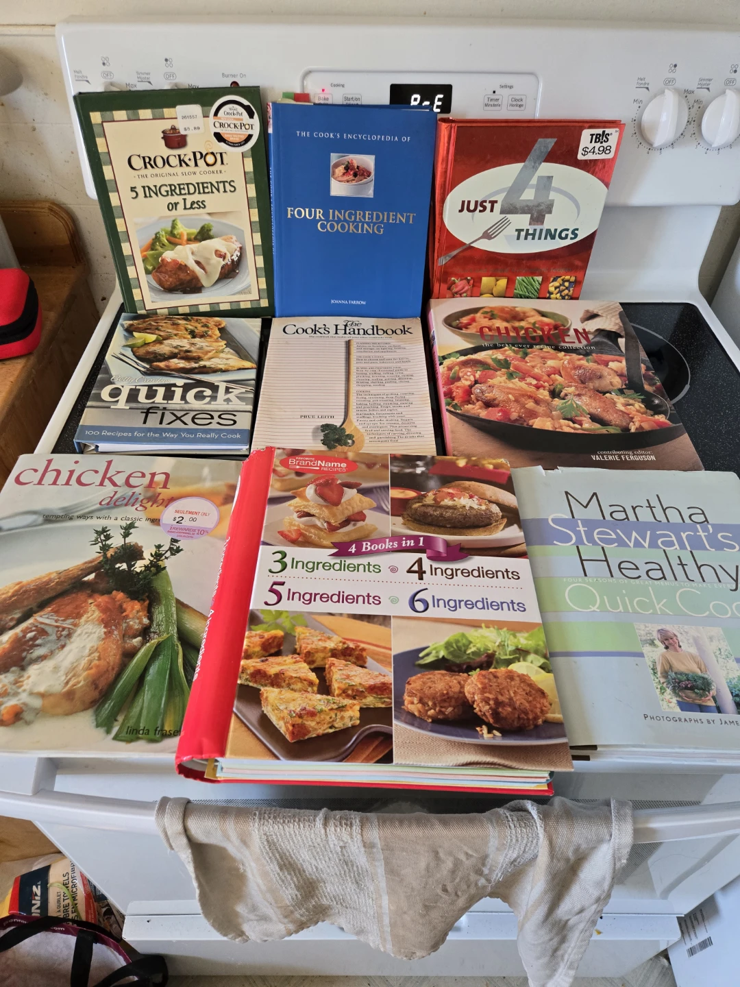 Assorted Cookbook Collection