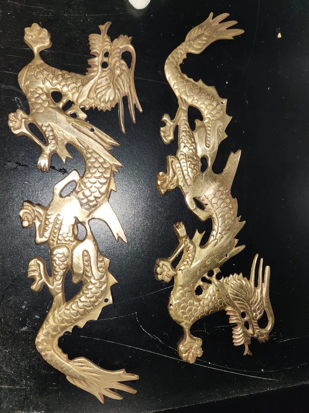 Brass Dragon Ornaments - photo 2